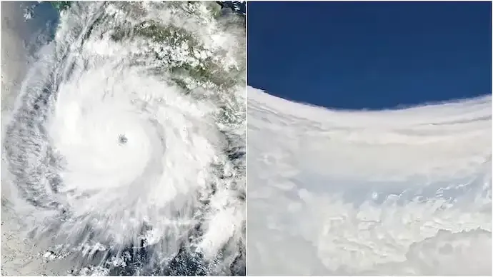 NOAA Plane Flies Inside Category 5 Hurricane Polo, Captures Eye-Wall Footage
