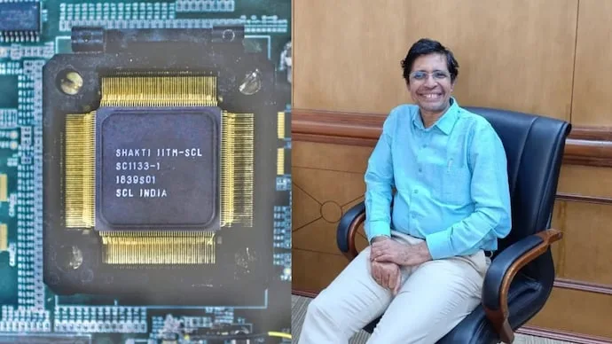 IIT Madras Director V Kamakoti discussing India’s Shakti microprocessor