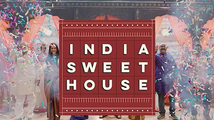 Kannada artistes featured in India Sweet House’s Sambhramada Ruchi Onde song celebrating Indian sweets and cultural traditions.