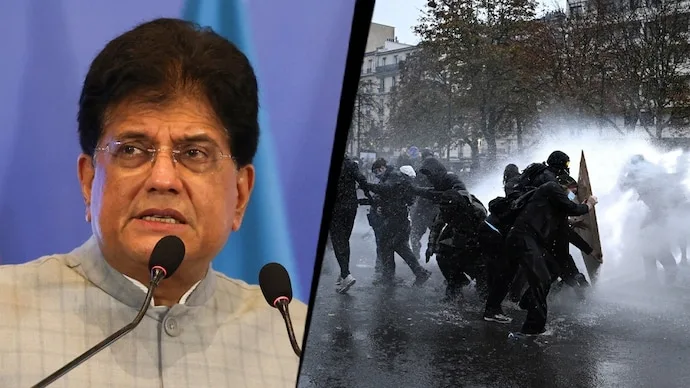 Union Commerce Minister Piyush Goyal praises the Indian diaspora during his visit to Berlin, Germany.