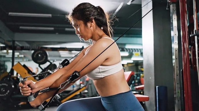 Woman over 40 taking a break from exercise and returning to fitness
