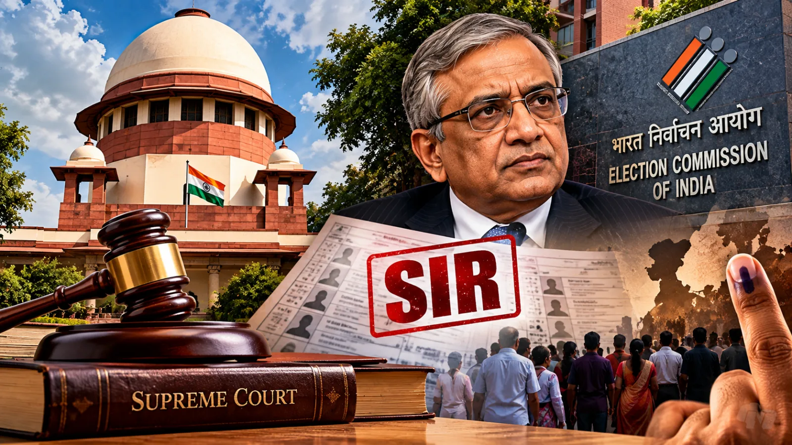 Supreme Court hearing petition challenging Election Commission decisions over SIR exercise