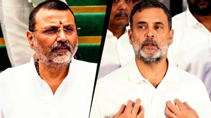 BJP MP Nishikant Dubey criticises Rahul Gandhi over his reported Vietnam trip following Opposition protests in Delhi.