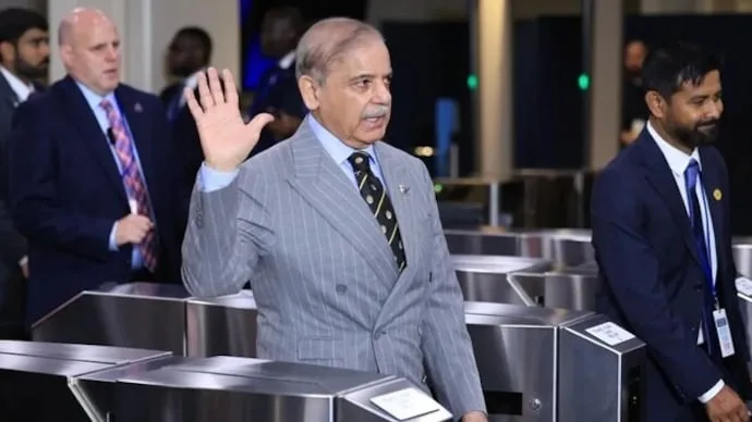 Pakistan Prime Minister Shehbaz Sharif representing the country's upcoming chairmanship of the IMF and World Bank Boards of Governors in 2027.